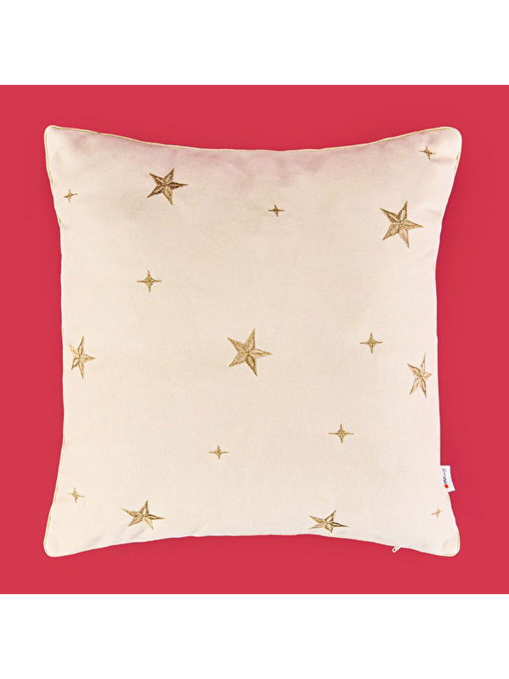 Soft Luna Kırlent - Ekru - 45x45 cm-2