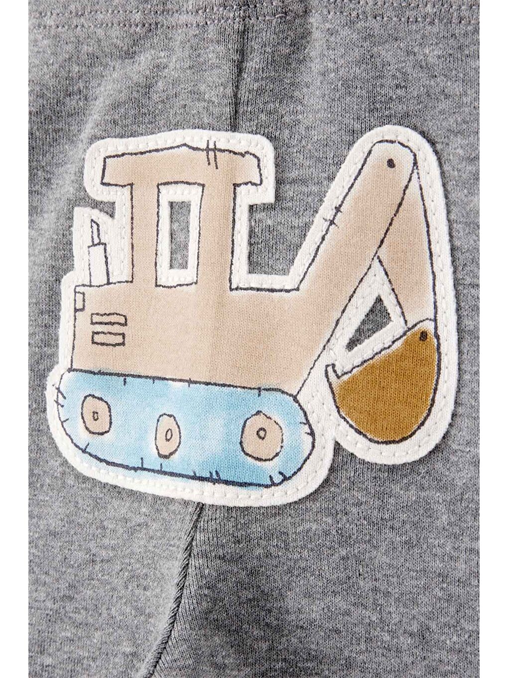 Erkek Bebek Ekru 3Lü Set-1