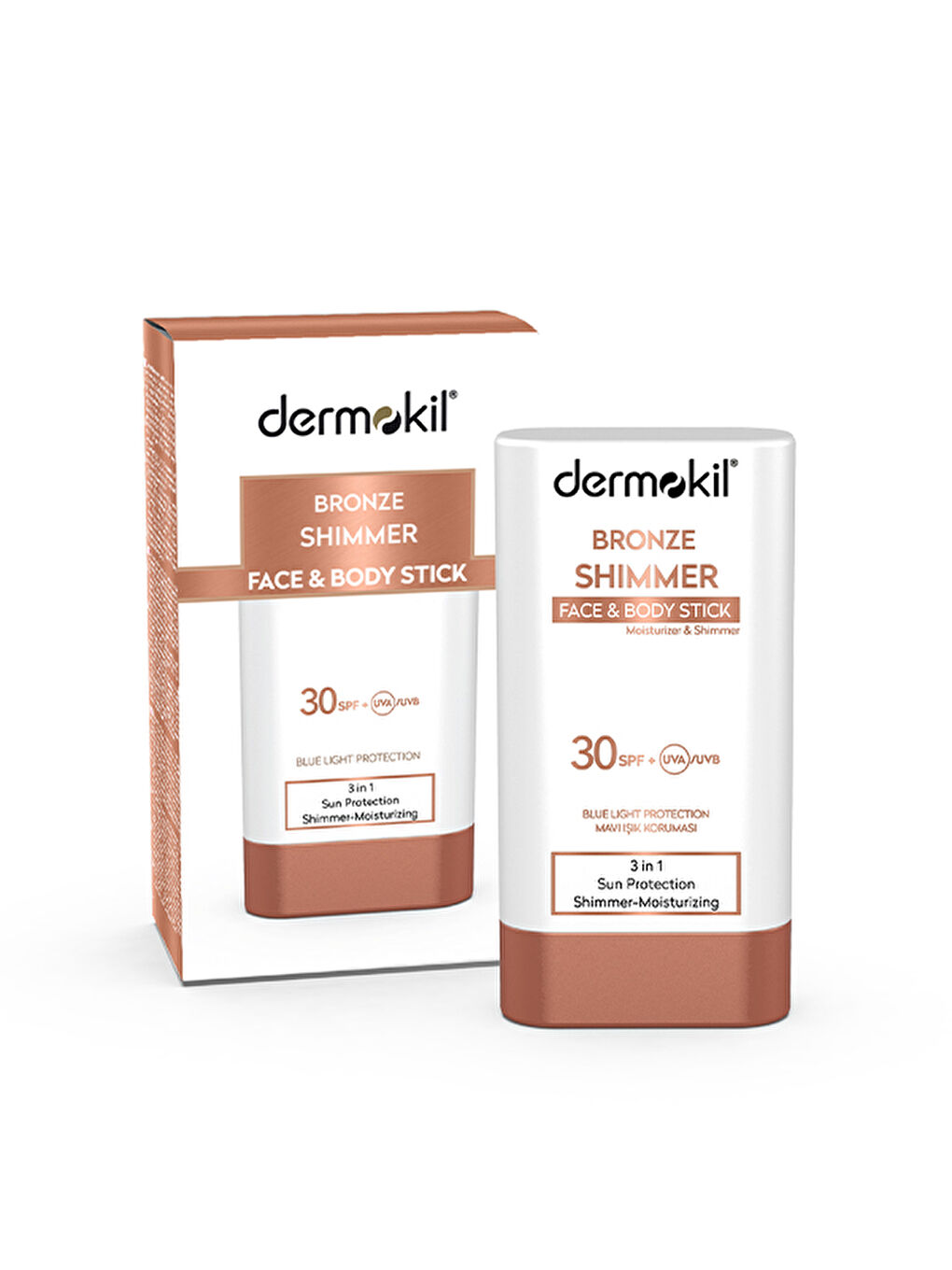 Bronze Shimmer Face&Body Stick SPF 30 Bronzlaştırıcı Etkili Stick Güneş Koruyucu-1