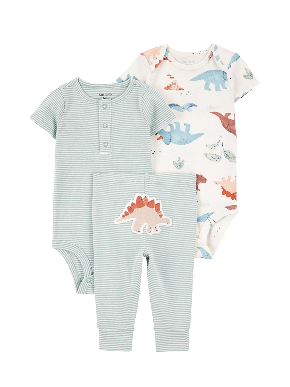 Erkek Bebek Yeşil 3Lü Set