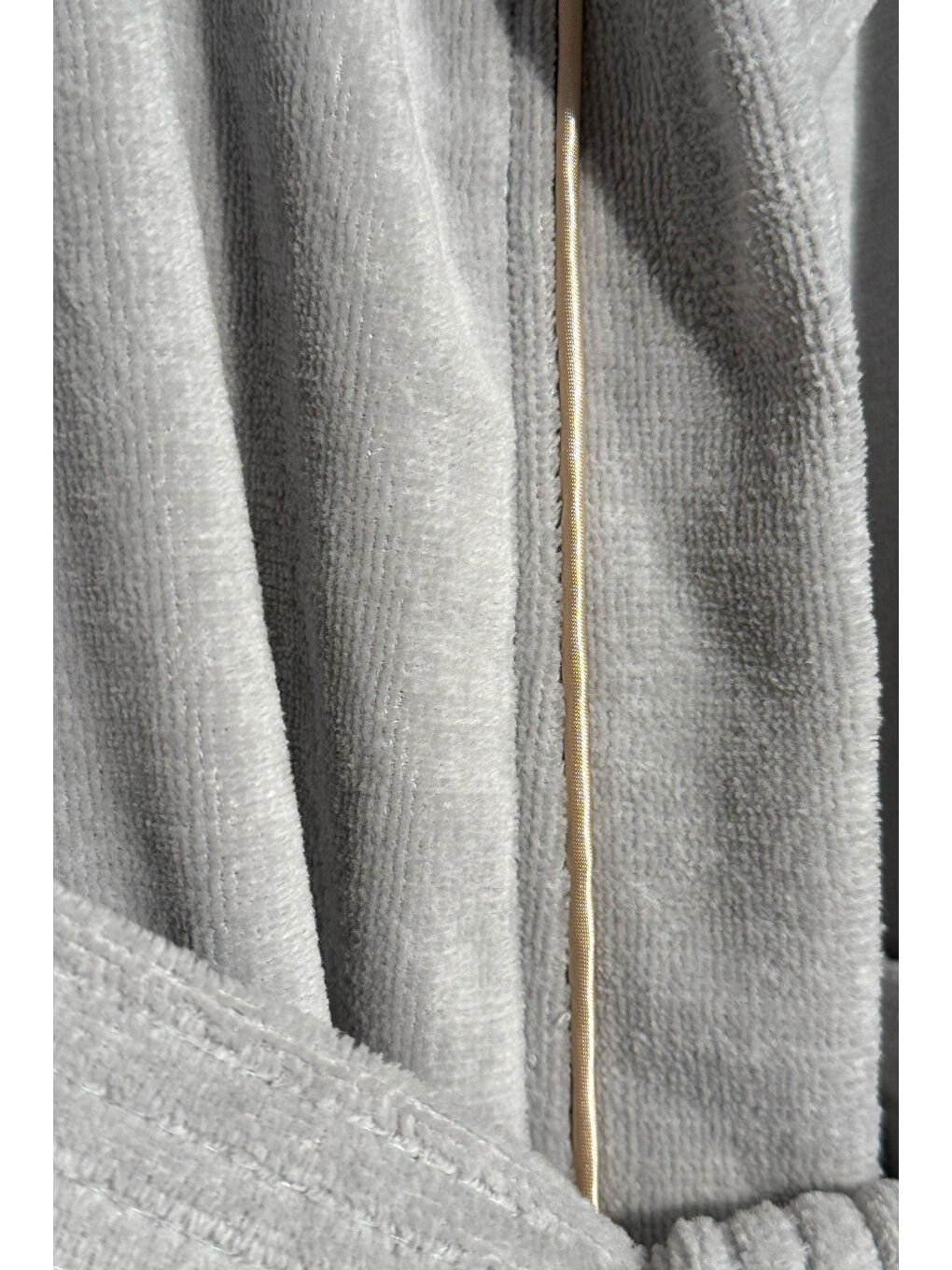 Karışık Lüks Kadife Bornoz – Kapüşonlu Altın Biyeli (İhracat Fazlası)-STANDART-S/M-3XL-XXL-L/XL-1