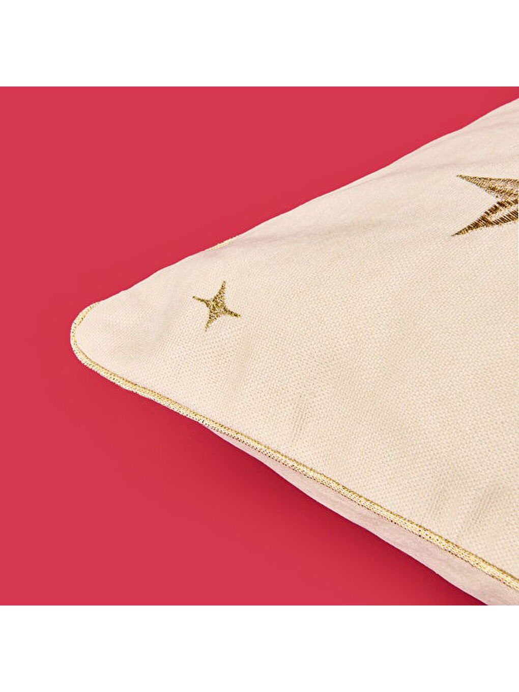 Soft Stella Kırlent - Ekru - 45x45 cm-1