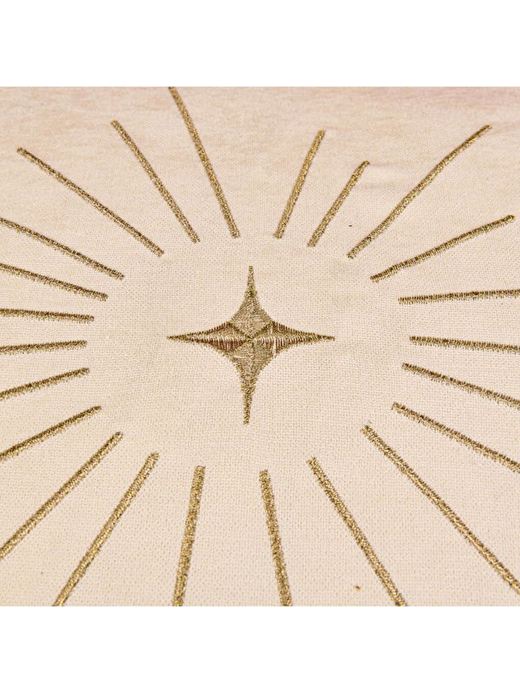 Soft Stella Kırlent - Ekru - 45x45 cm-2