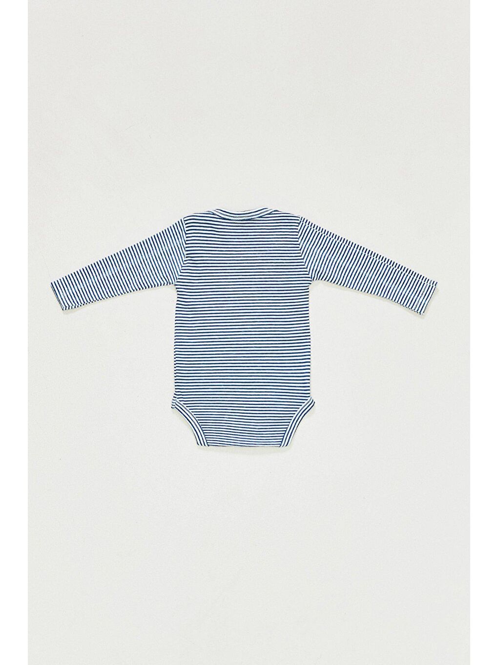 Lacivert Baskılı Çocuk Zıbın-1