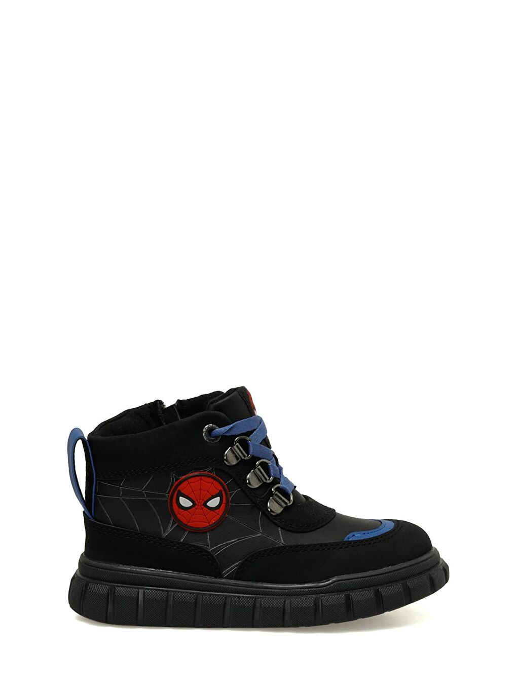 Spiderman Siyah UMBRIA.P3PR Siyah Erkek Çocuk High Sneaker