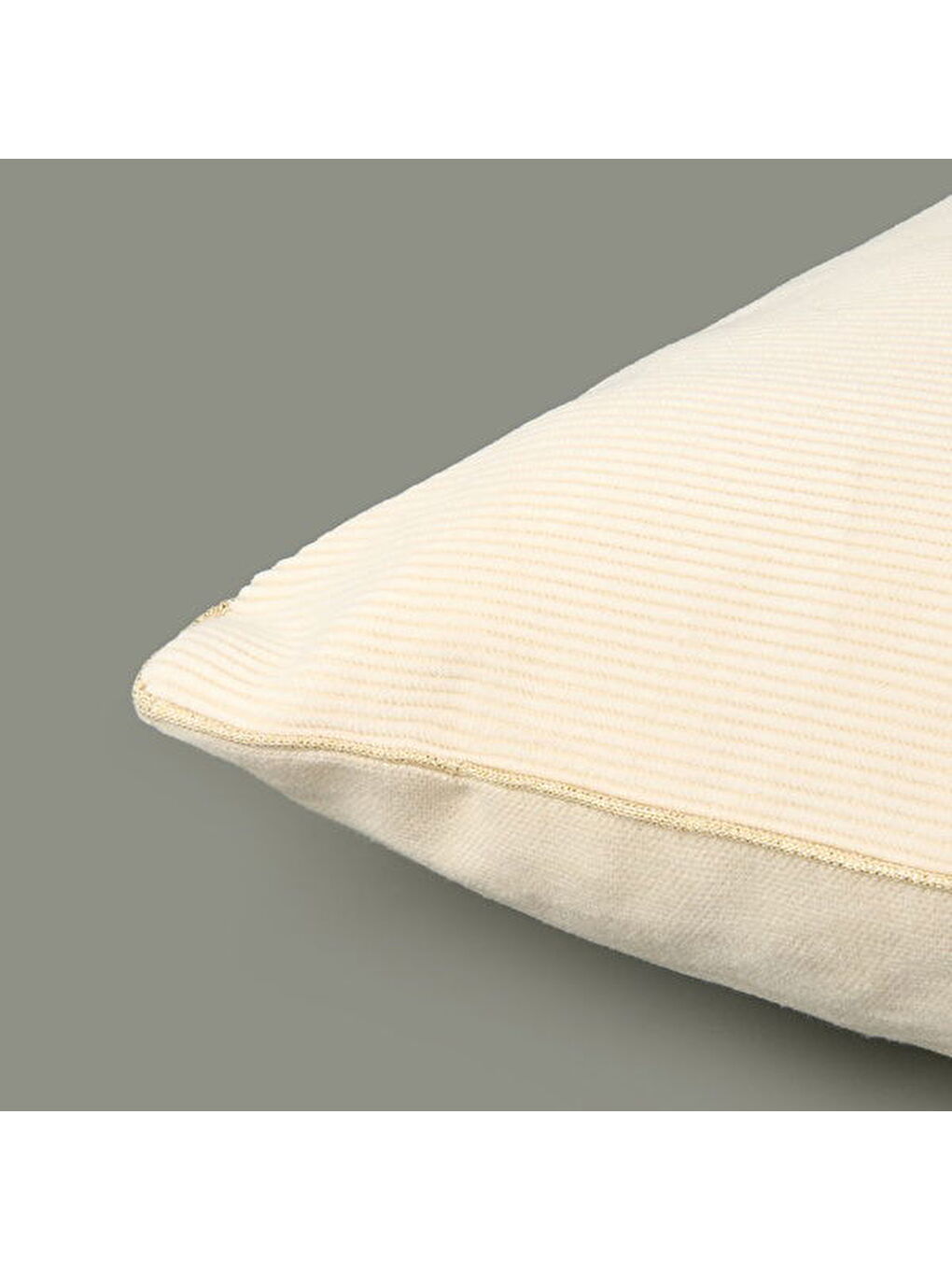 Ekru Soft Penny Kırlent - Krem - 43x43 cm-5