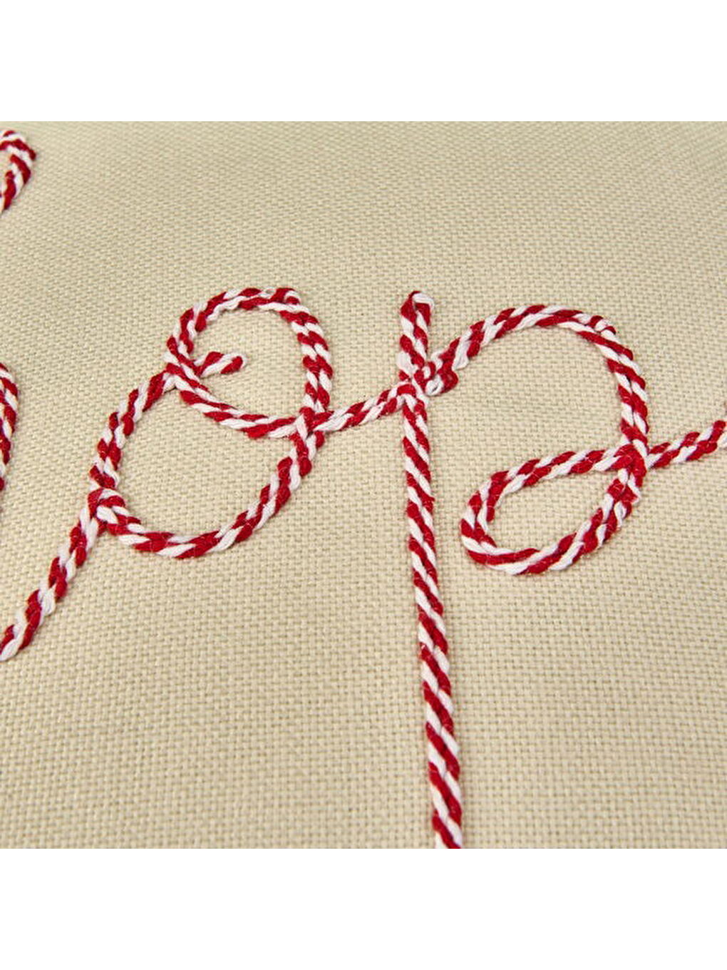 Soft Hope Kırlent - Ekru - 42x42 cm-2