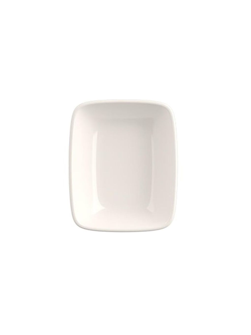 Karışık Porselen Quadro Dikdörtgen Kayık Tabak 12x8,50cm Tekli-1