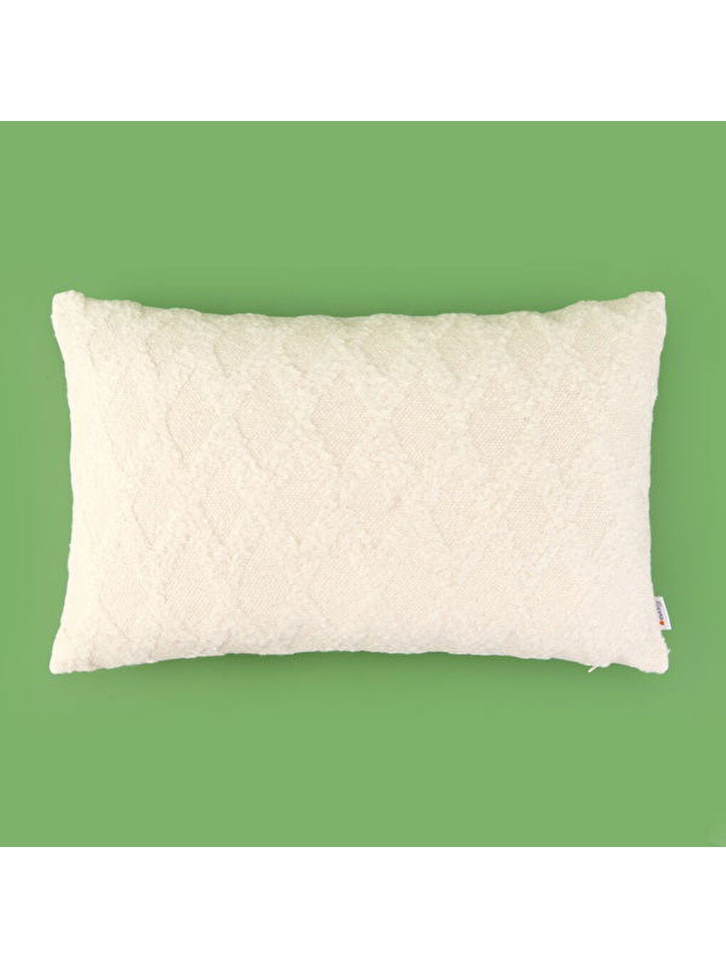 Soft Dahon Kırlent - Ekru - 35x55 cm-2