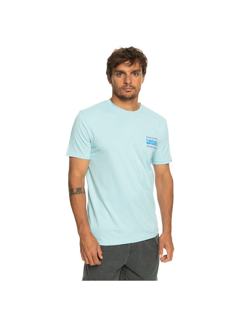 Warpedframes Erkek Mavi Tişört-1