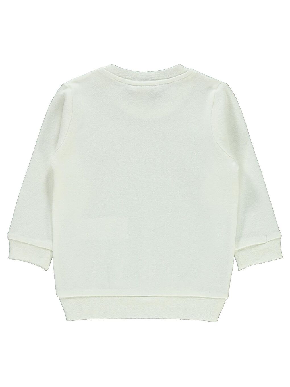 Baby Erkek Bebek Sweatshirt 6-18 Ay Ekru-1