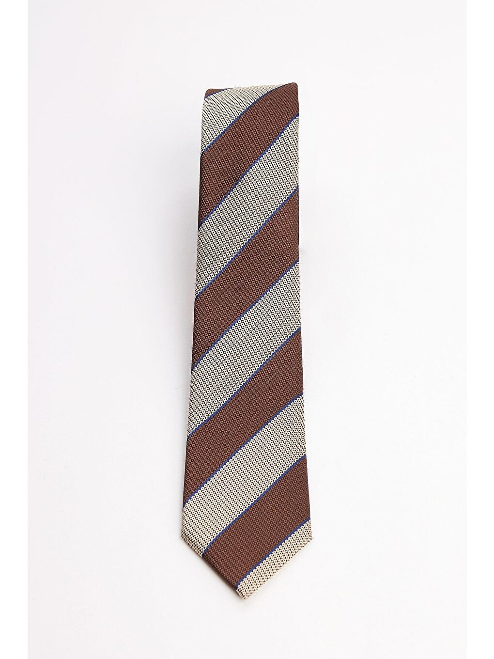 Karışık Klasik Cep Mendilli Desenli Kravat