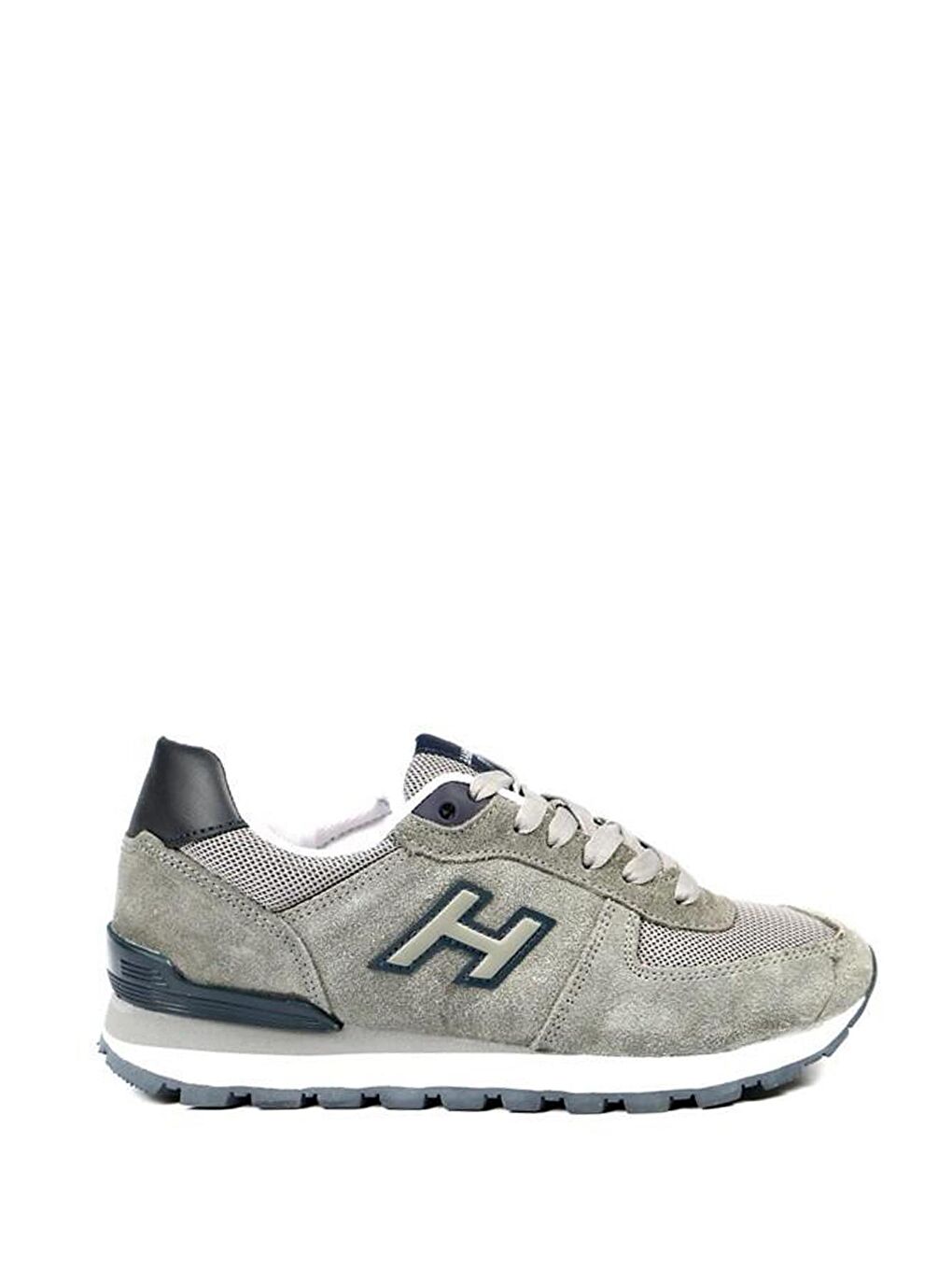 Peru Hakiki Deri Gri Kadın Spor  Ayakkabı