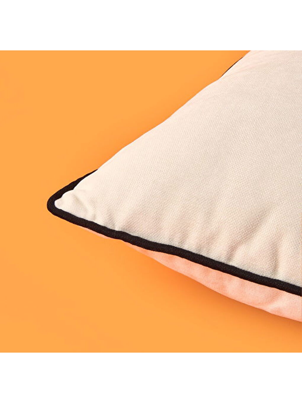 Soft Asas Kırlent - Beyaz - 45x45 cm-3