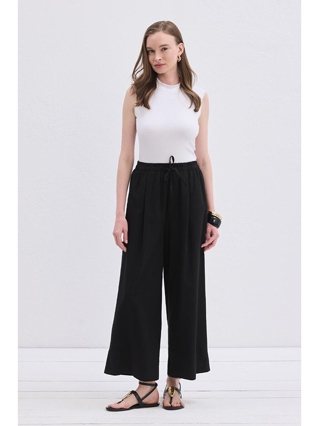 Doren Keten Pantolon Siyah