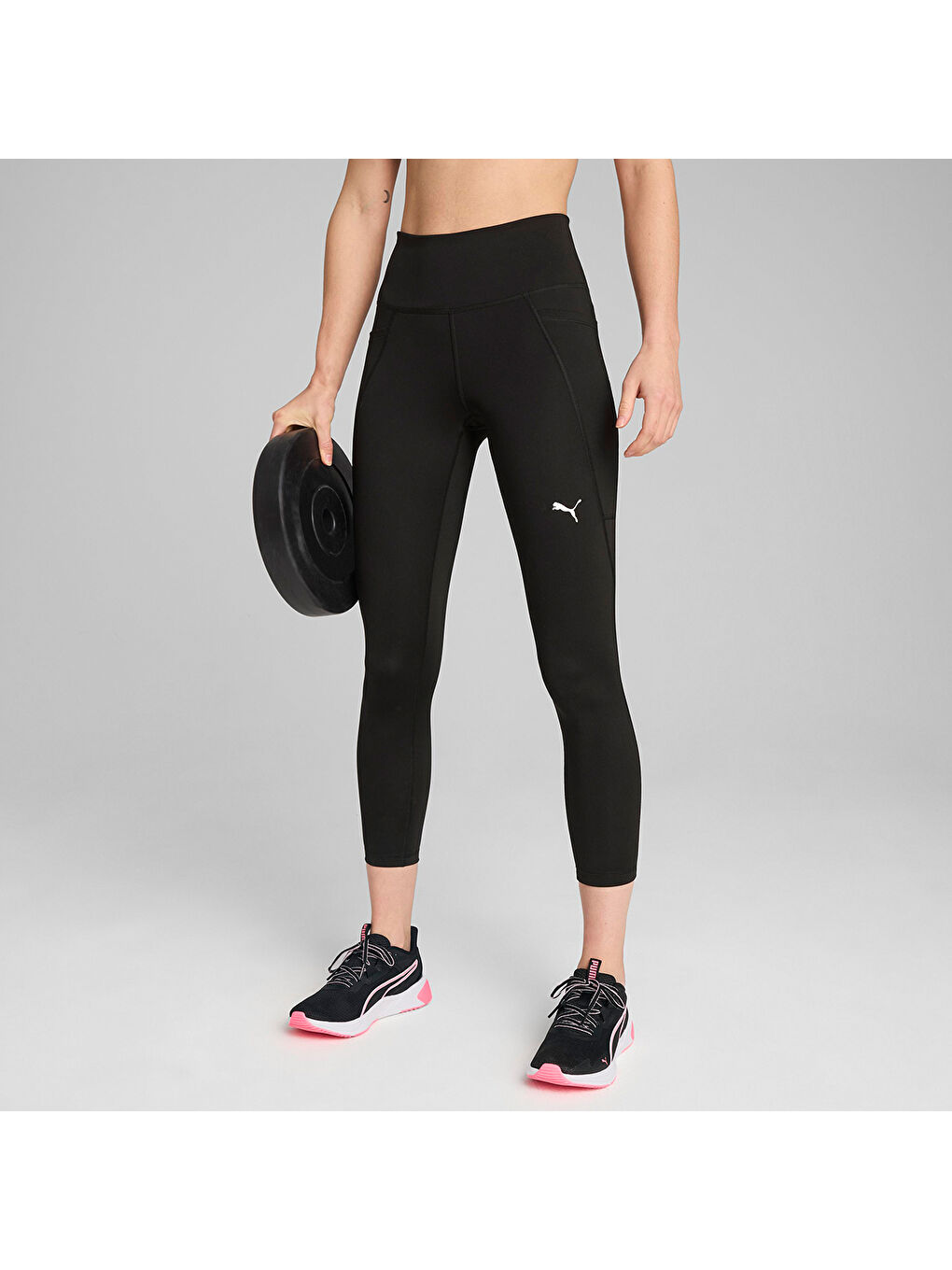 Tad Essential High Waist 7/8 Kadın Siyah Tayt