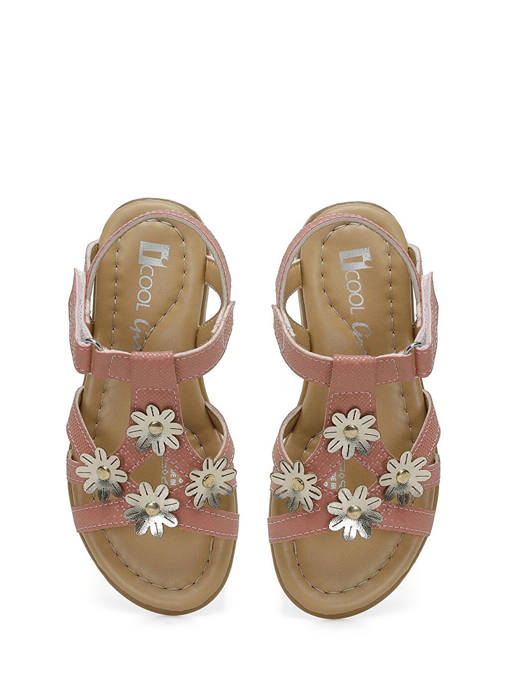 Pembe GIARD.P 4FX Mercan Kız Çocuk Sandalet-3