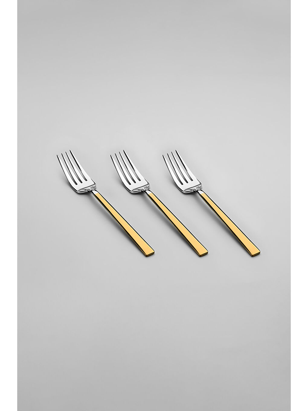 Sarı Dalyan Altın Sade 12 Kişilik 72 Parça Çatal Kaşık Bıçak Takımı-5