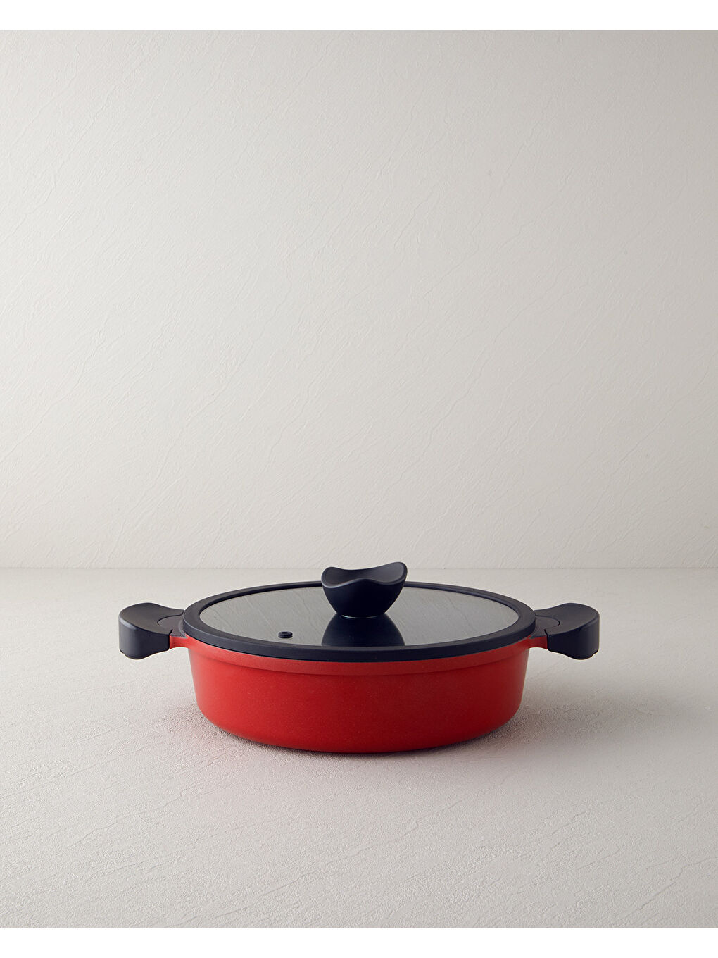 Prime Red Love Döküm Pilav ve Karnıyarık Tenceresi Kırmızı-1