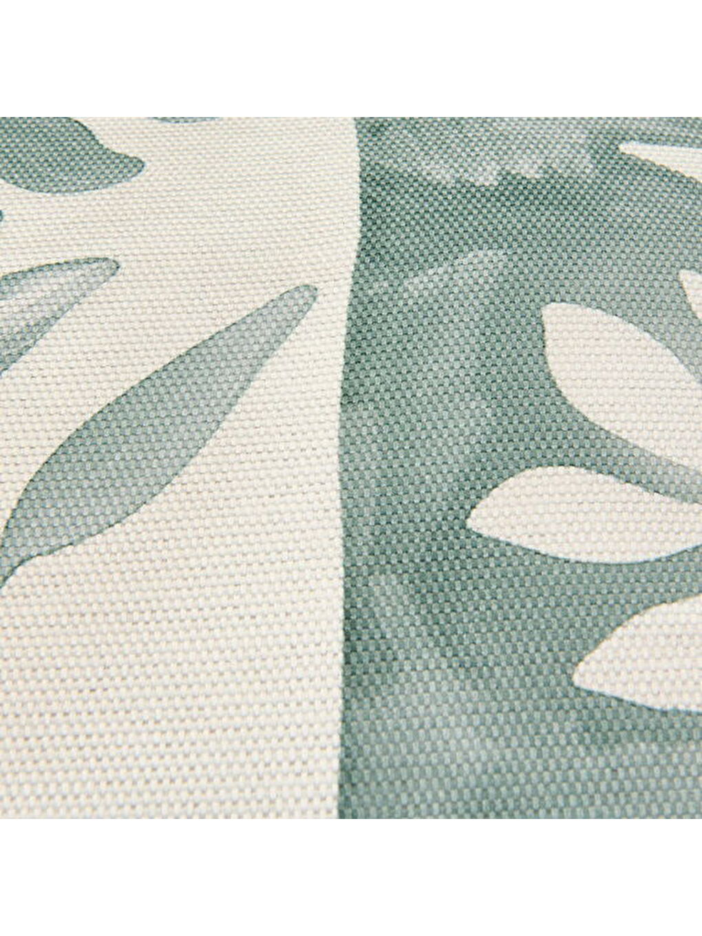 Mor Soft Nora Kırlent - Yeşil / Ekru - 45x45 cm-1