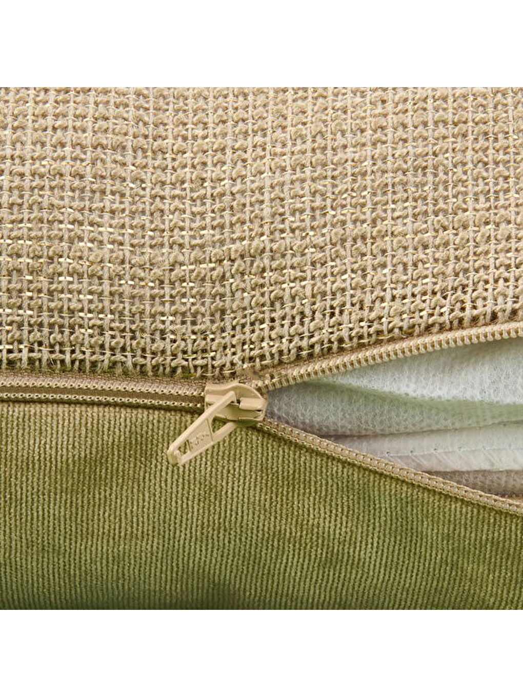 Soft Thiny Kırlent - Bej - 35x55 cm-4