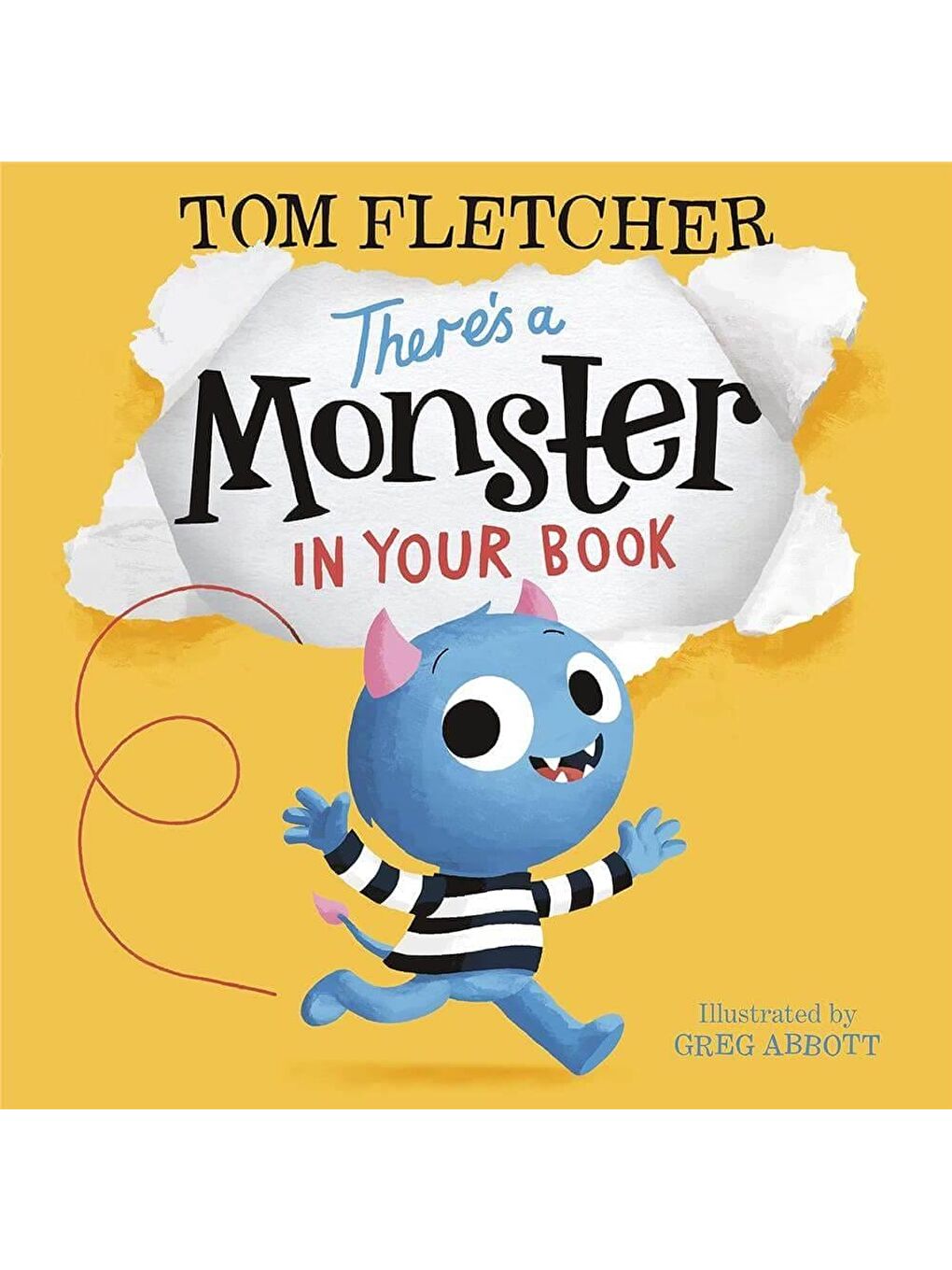 There's a Monster in Your Book (Board Book)