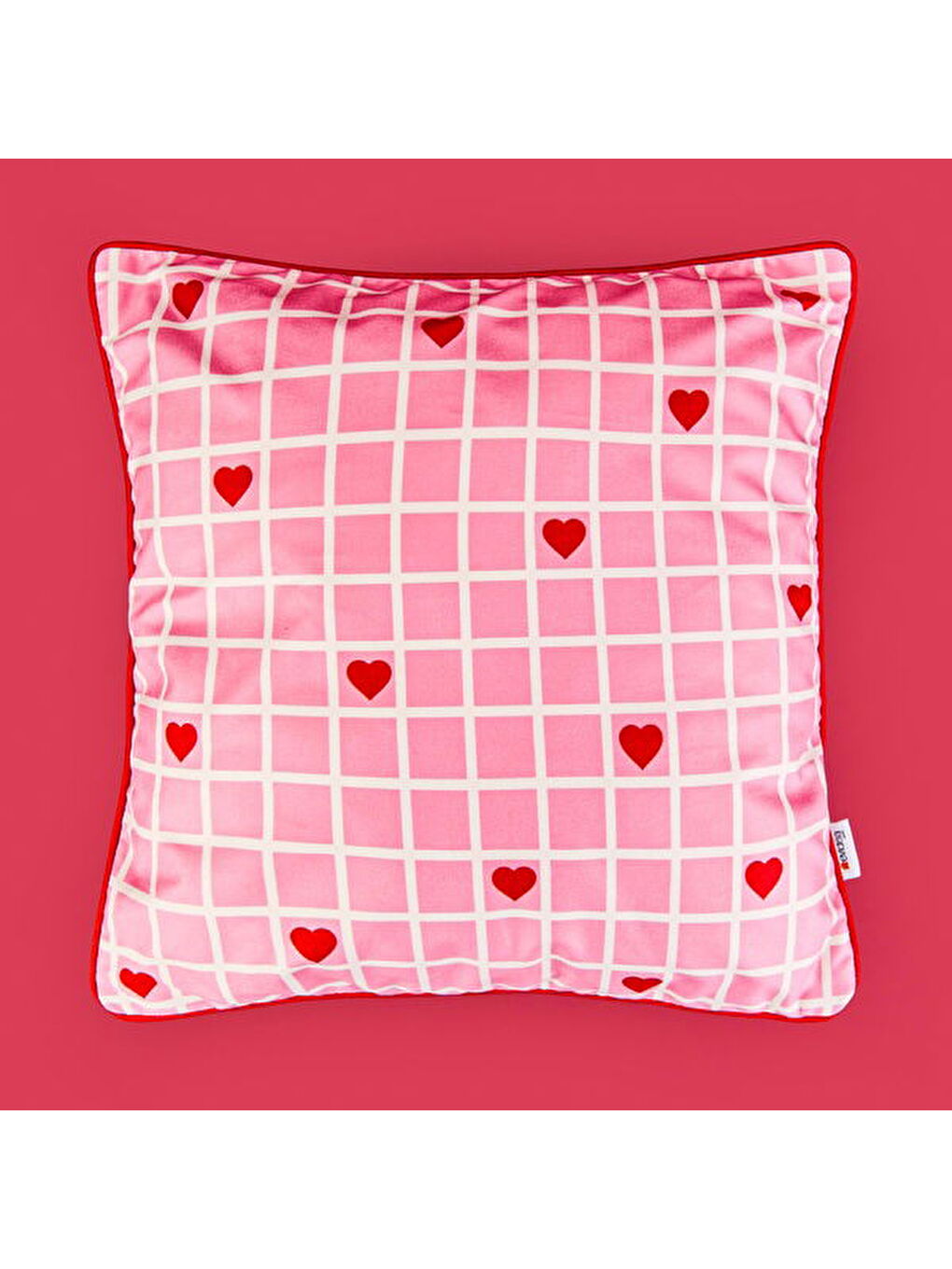 Soft Amore Kırlent - Pembe - 45x45 cm-3