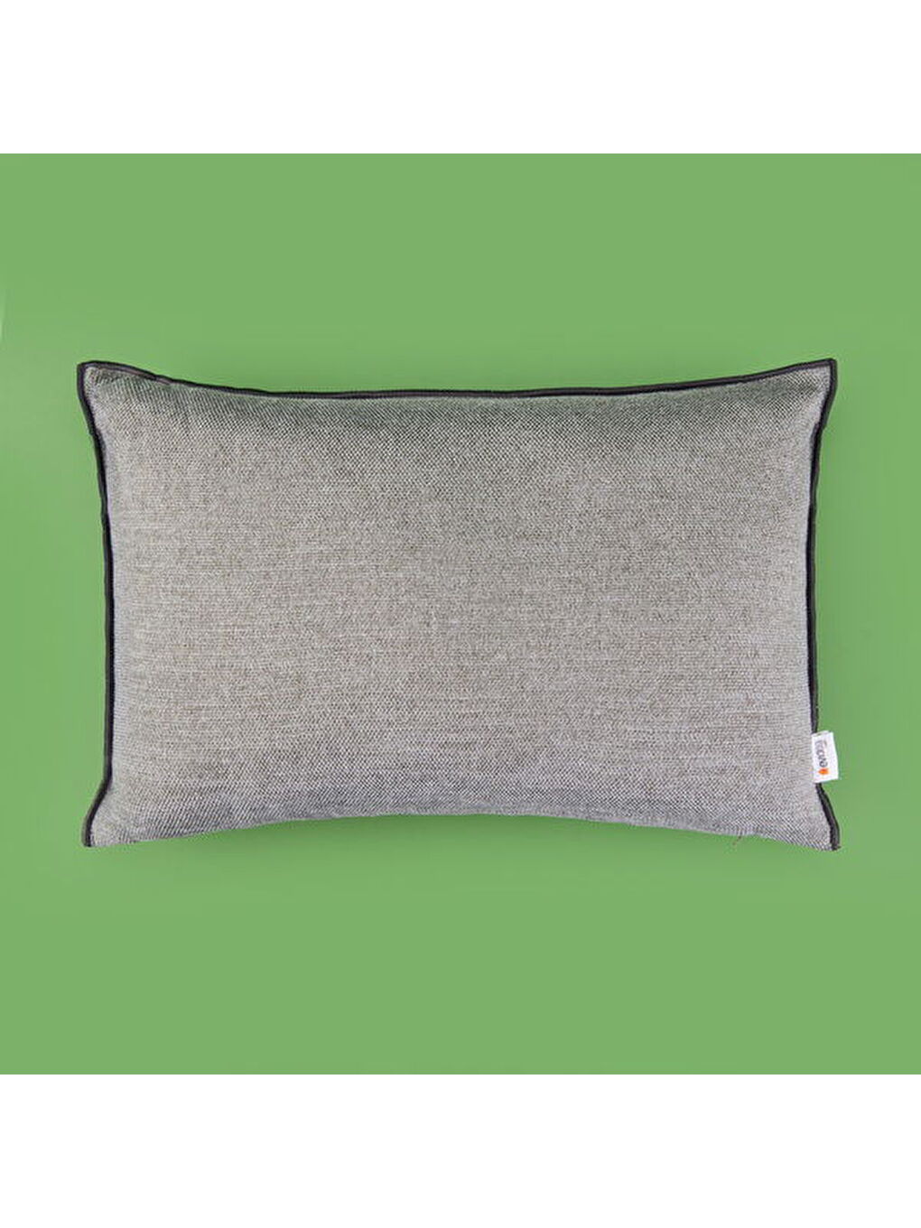 Soft Oras Kırlent - Gri - 35x55 cm-4