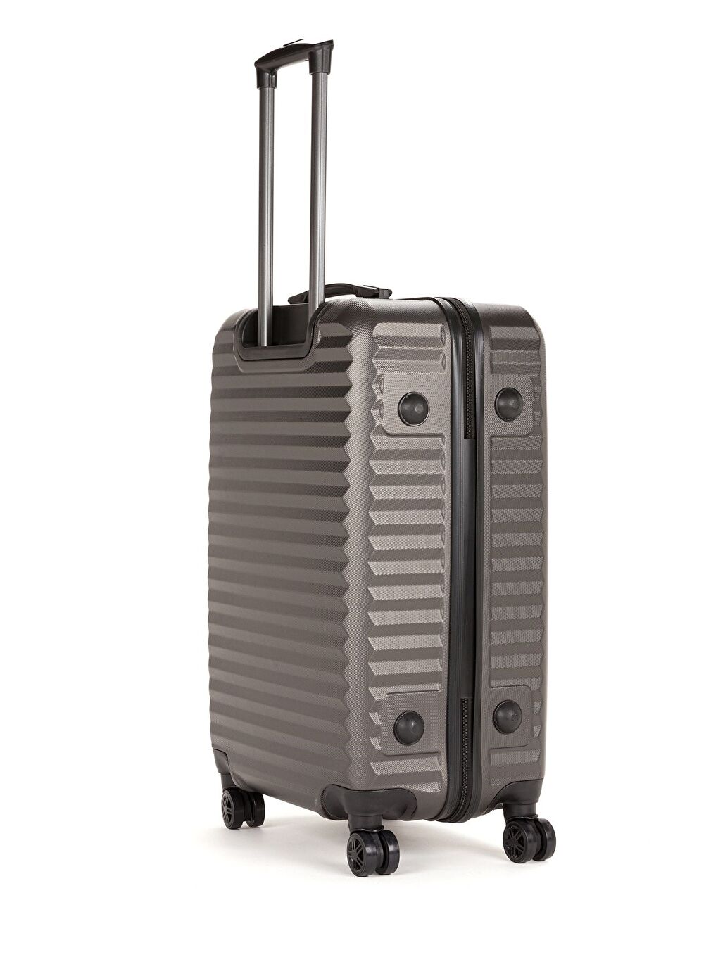 Antrasit ABS Unisex 65cm Orta Boy Valiz FSL111-2