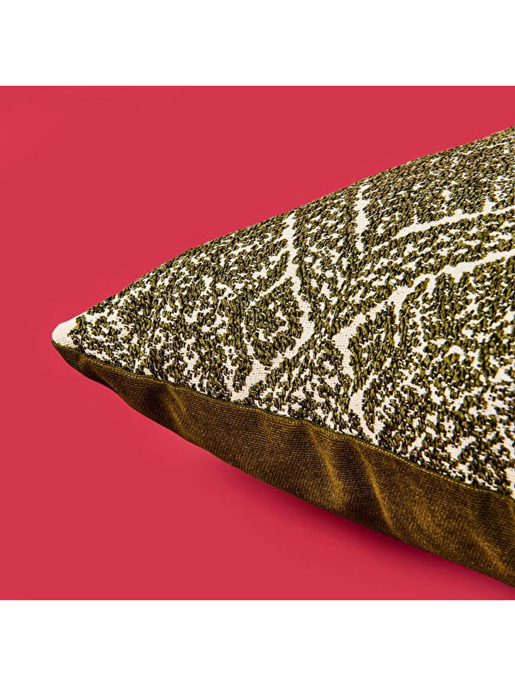 Soft Slice Kırlent - Yeşil - 35x55 cm-3