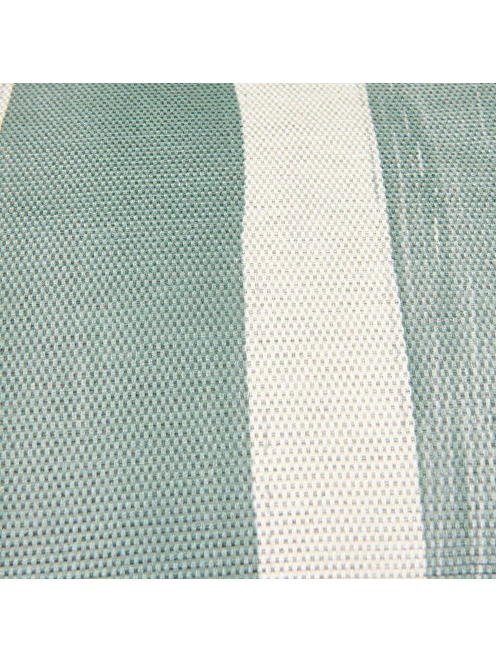 Mor Soft Line Saçaklı Kırlent - Yeşil / Ekru - 35x55 cm-4