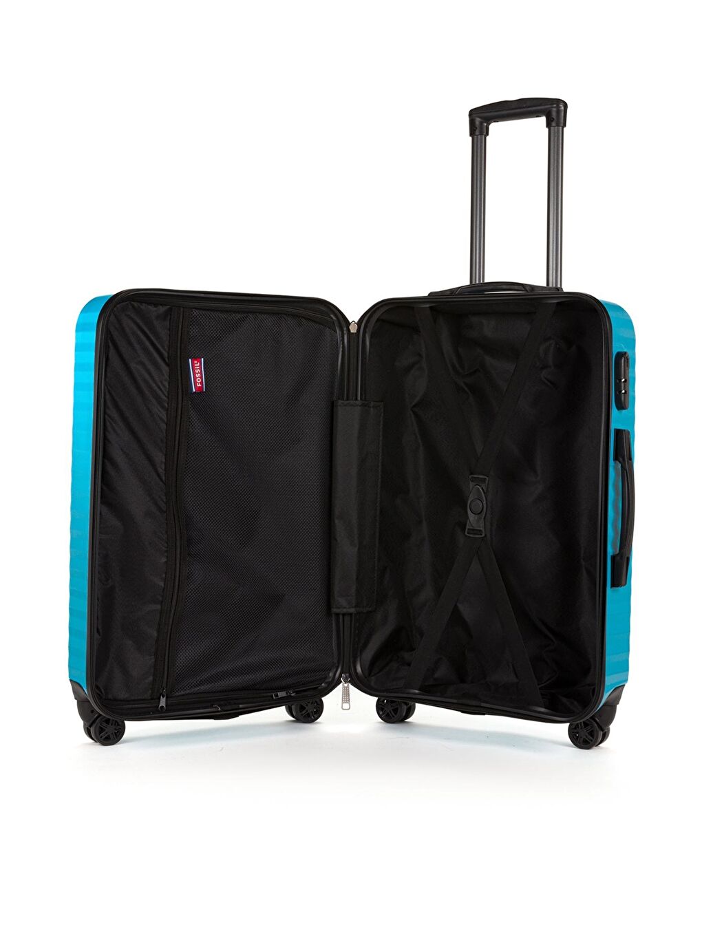 Turkuaz ABS Unisex 55cm Kabin Boy Valiz FSL111-2