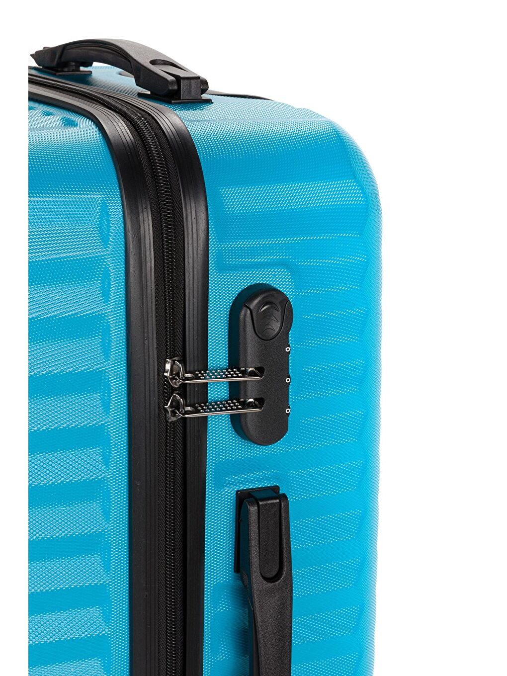 Turkuaz ABS Unisex 55cm Kabin Boy Valiz FSL111-3