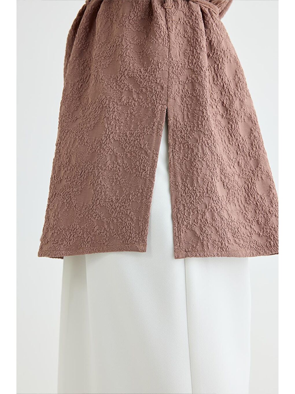 Pembe Edna Vatkalı Gömlek Marshala-3