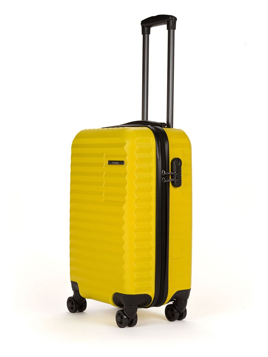 Sarı ABS Unisex 55cm Kabin Boy Valiz FSL111-1