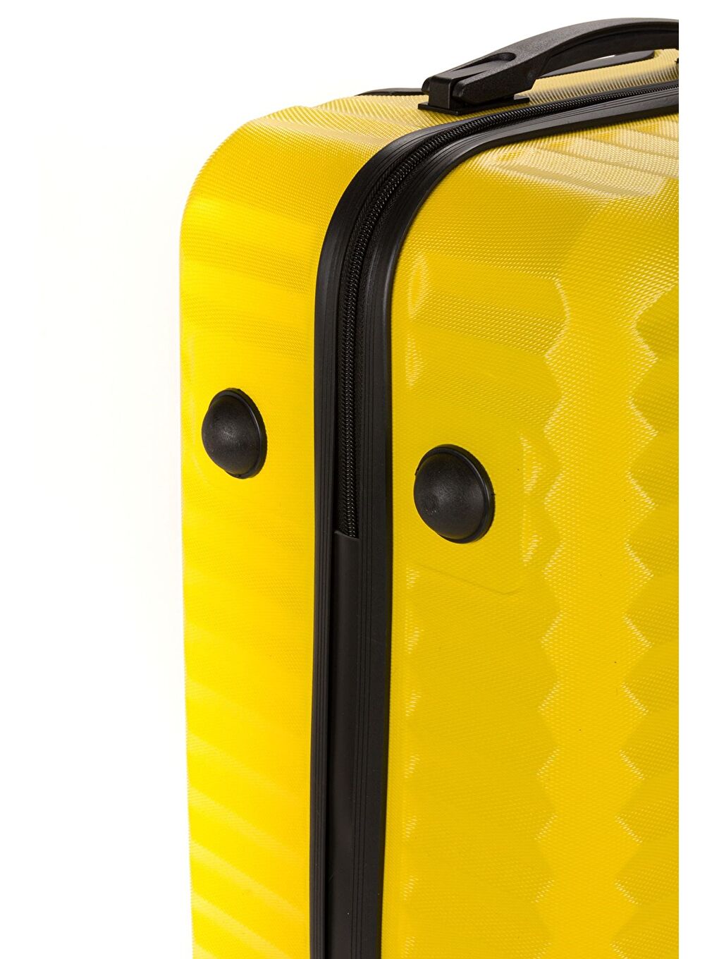 Sarı ABS Unisex 55cm Kabin Boy Valiz FSL111-5