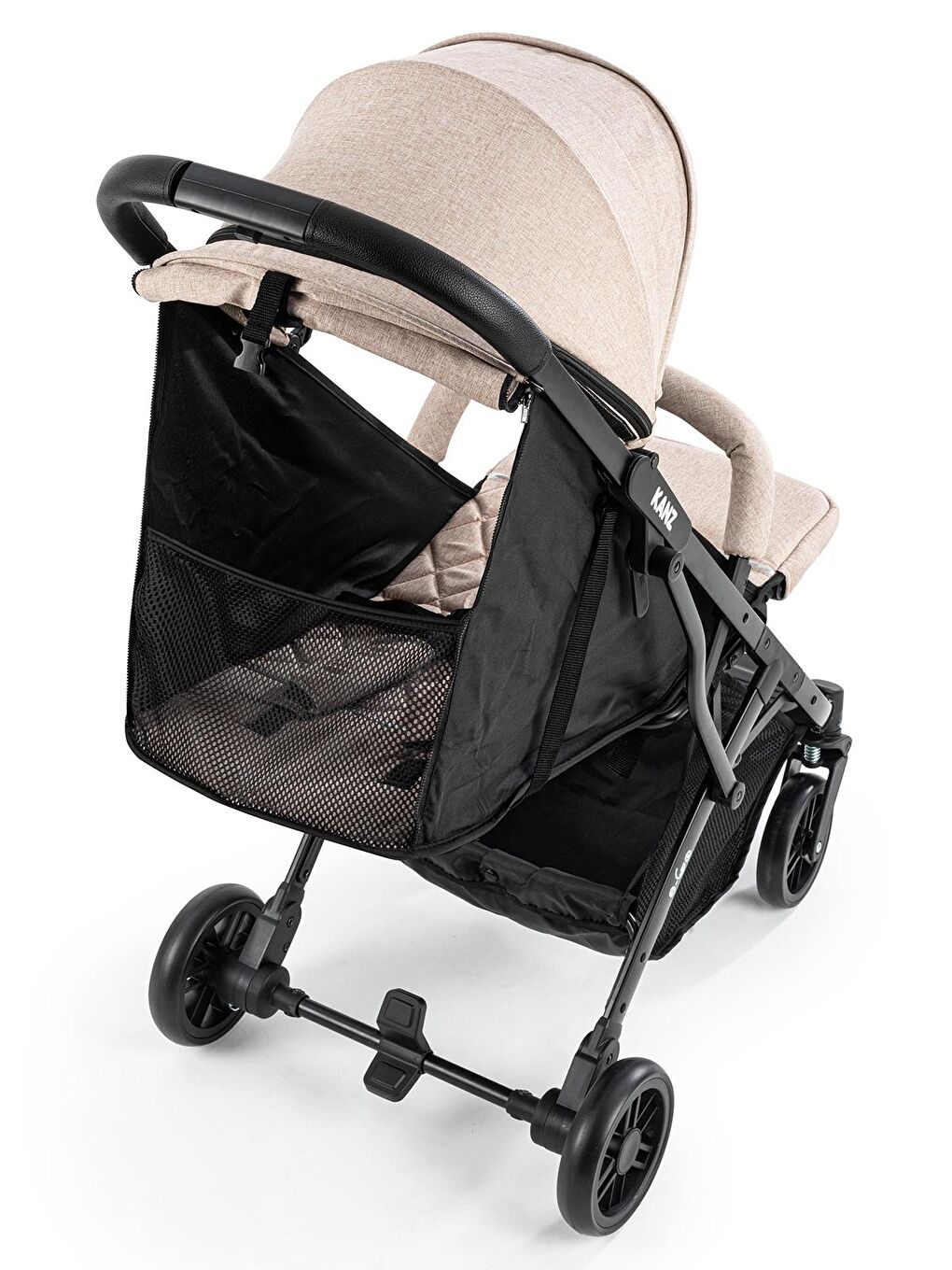 E-GO Kabin Bebek Arabası Bej-2