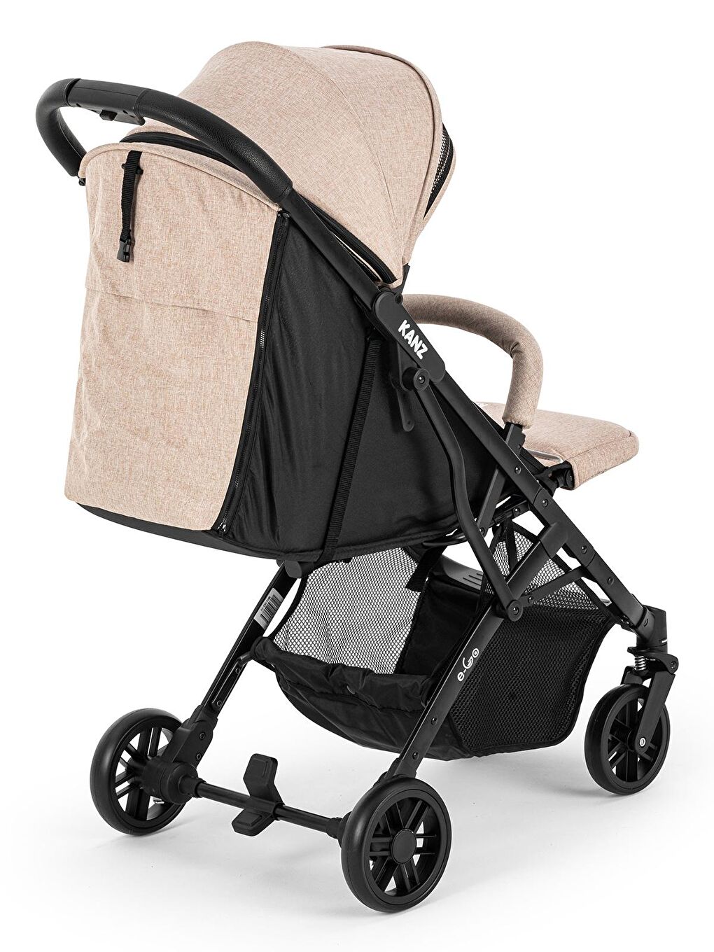 E-GO Kabin Bebek Arabası Bej-7