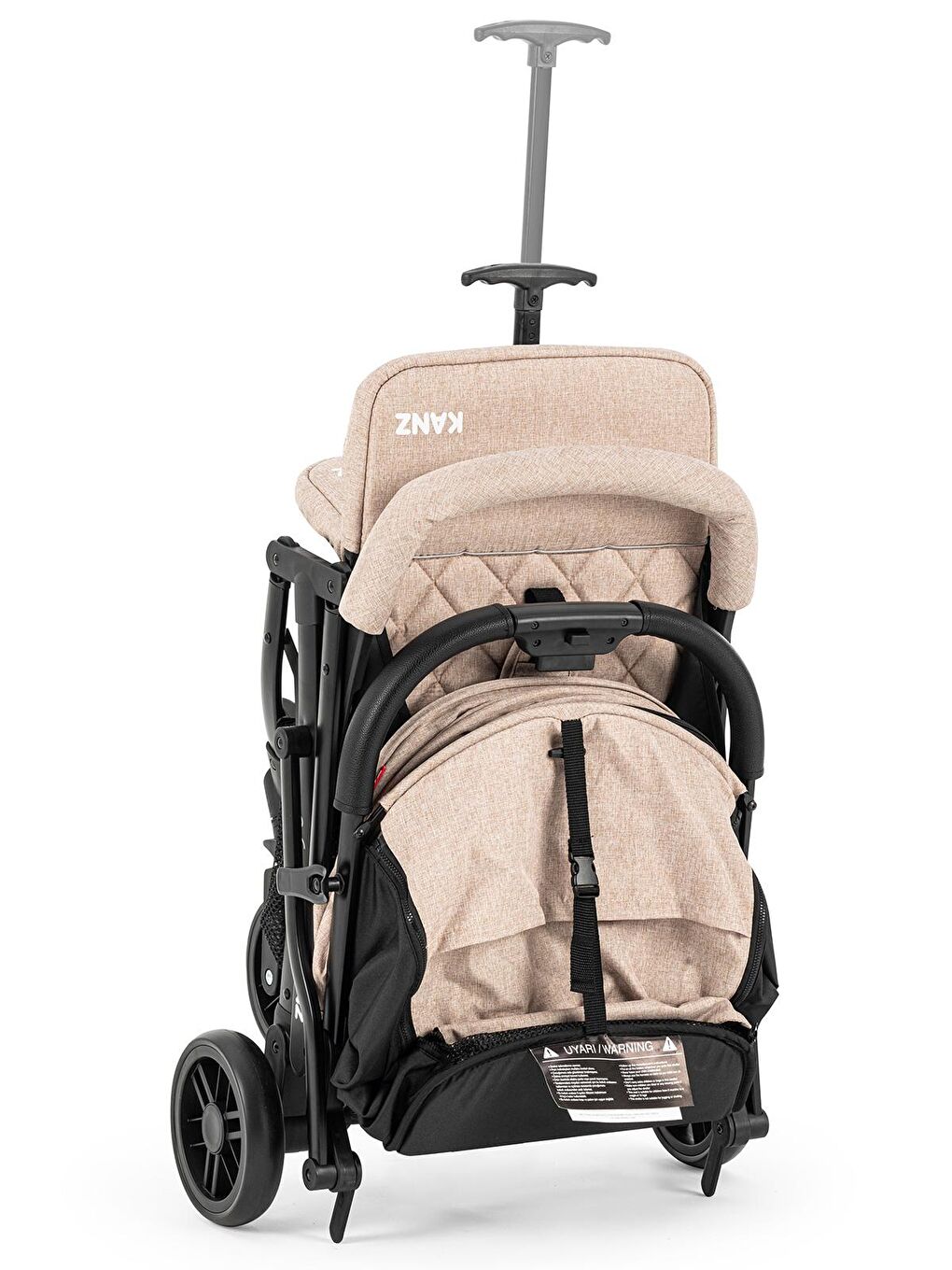 E-GO Kabin Bebek Arabası Bej-3