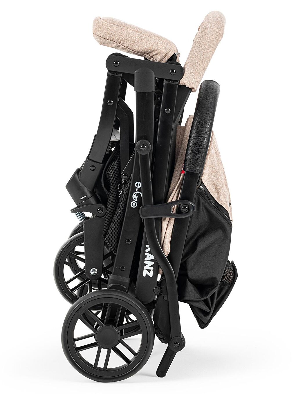 E-GO Kabin Bebek Arabası Bej-8