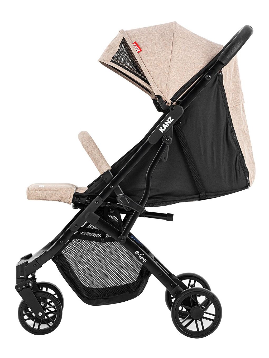 E-GO Kabin Bebek Arabası Bej-1