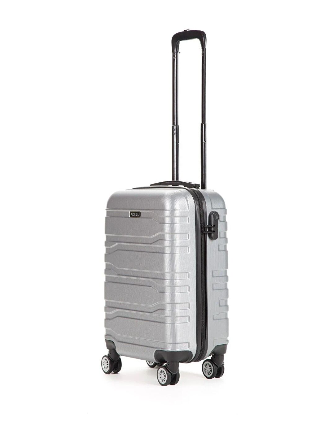 Gri ABS Unisex 55cm Kabin Boy Valiz-3