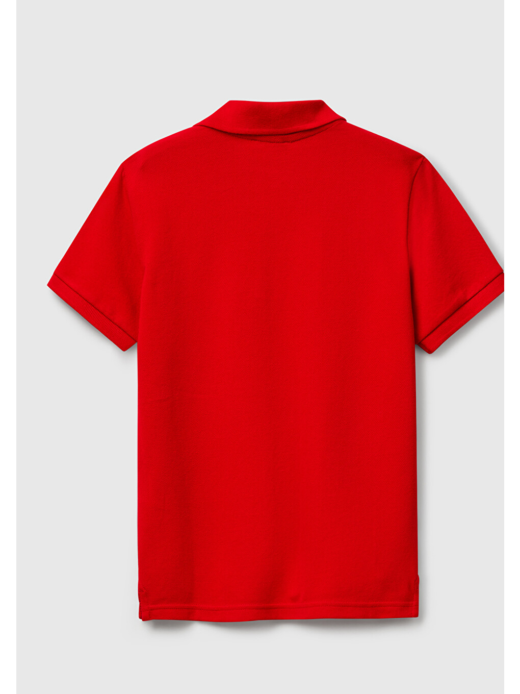 Erkek Çocuk Kırmızı Logolu Pike Polo T-shirt-1