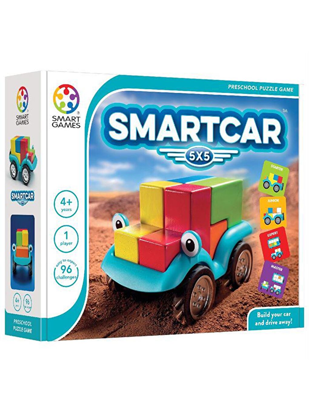 SmartGames Karışık Smart Car 5x5