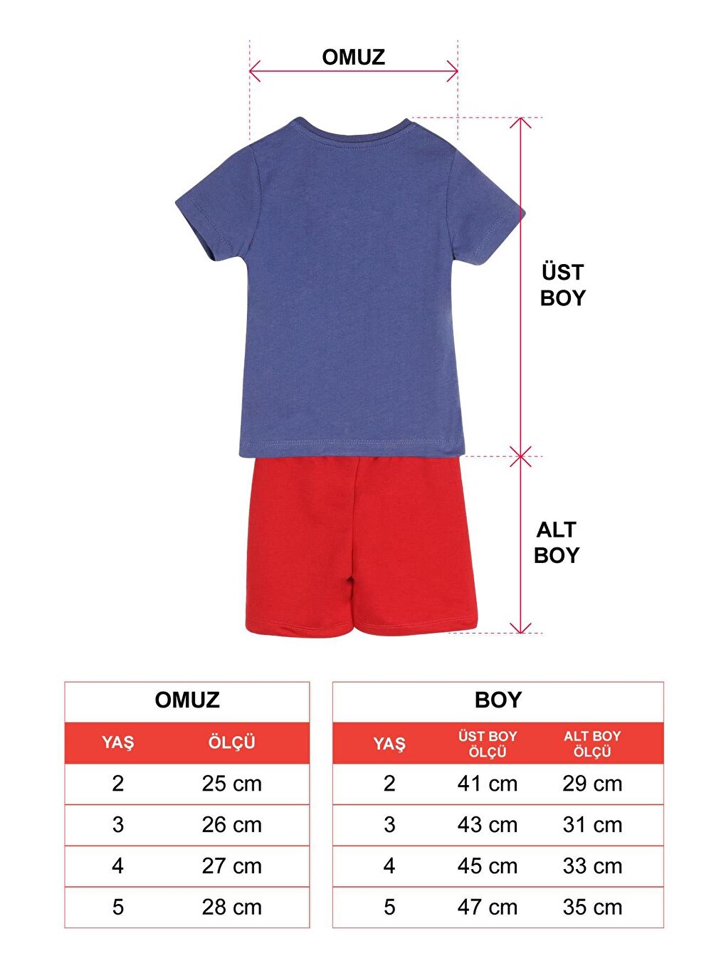 İndigo Bisiklet Yaka Kısa Kol League Baskılı Indigo Renk Erkek Çocuk Kaprili Takım-2