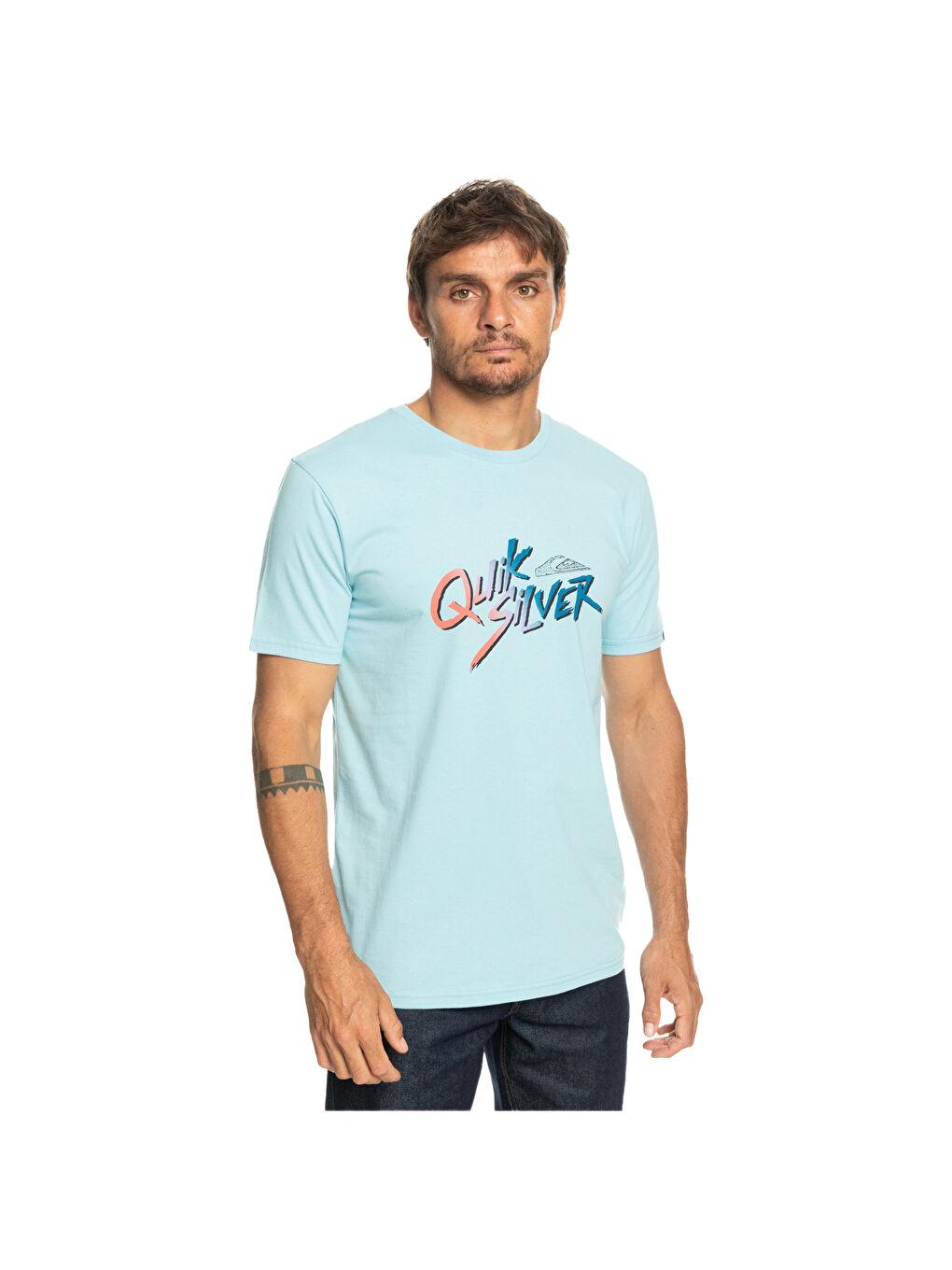 Signaturemove Erkek Mavi Tişört-1