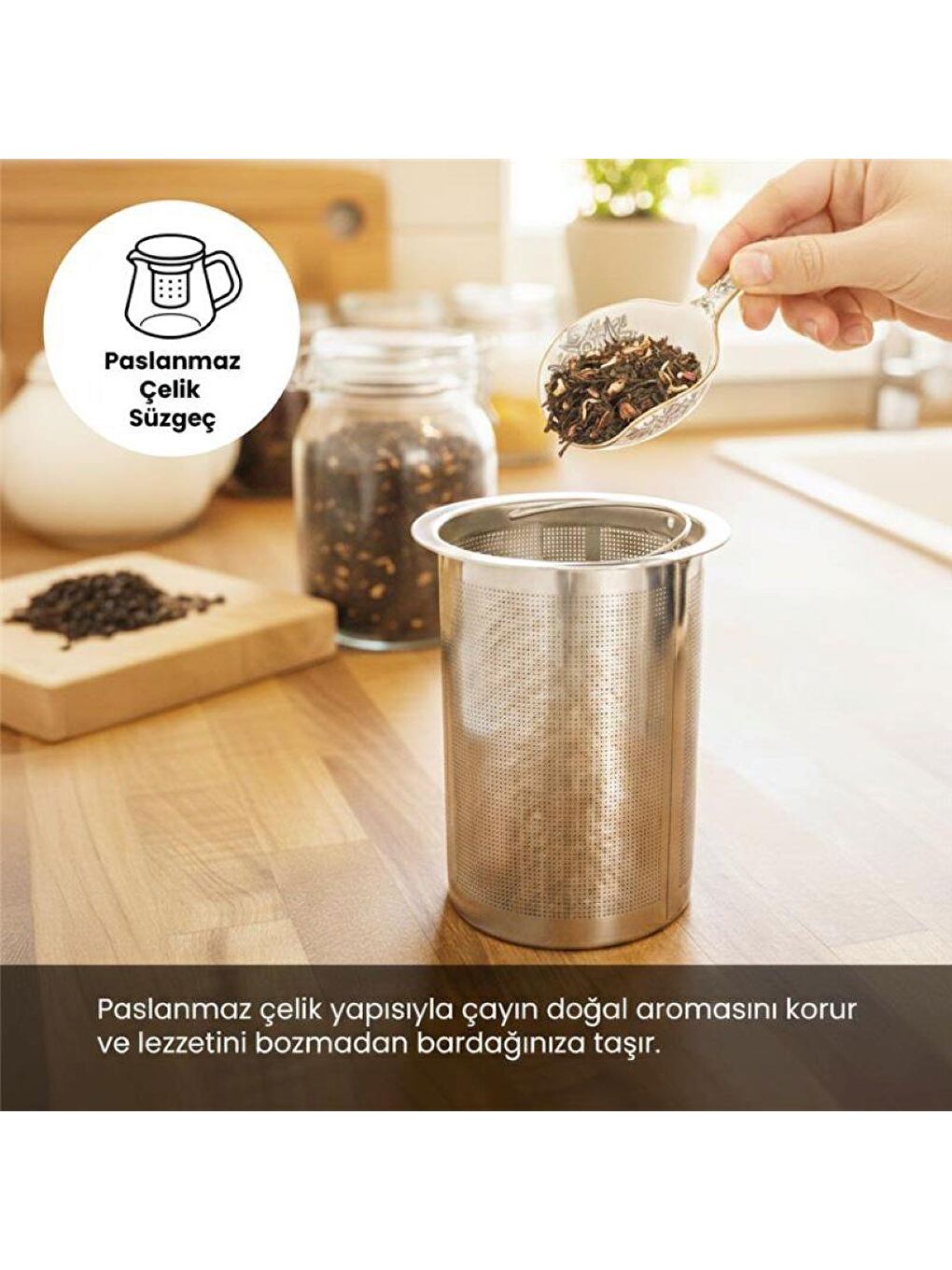 OZ26CM10 2in1 Paslanmaz Çelik Çay Makinesi ve Su Isıtıcı-2