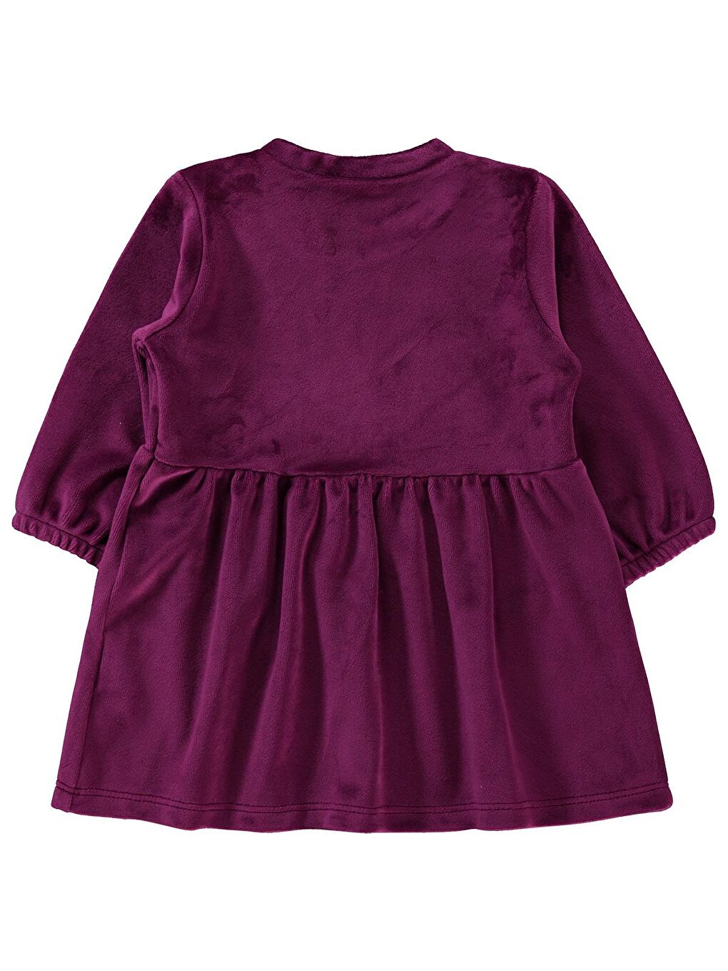 Kız Bebek Elbise 6-18 Ay Açık Mor-1