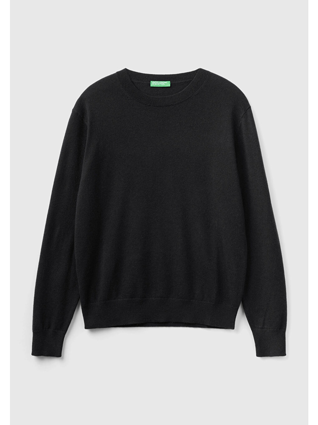 Erkek Siyah %100 Kaşmir Kazak-1