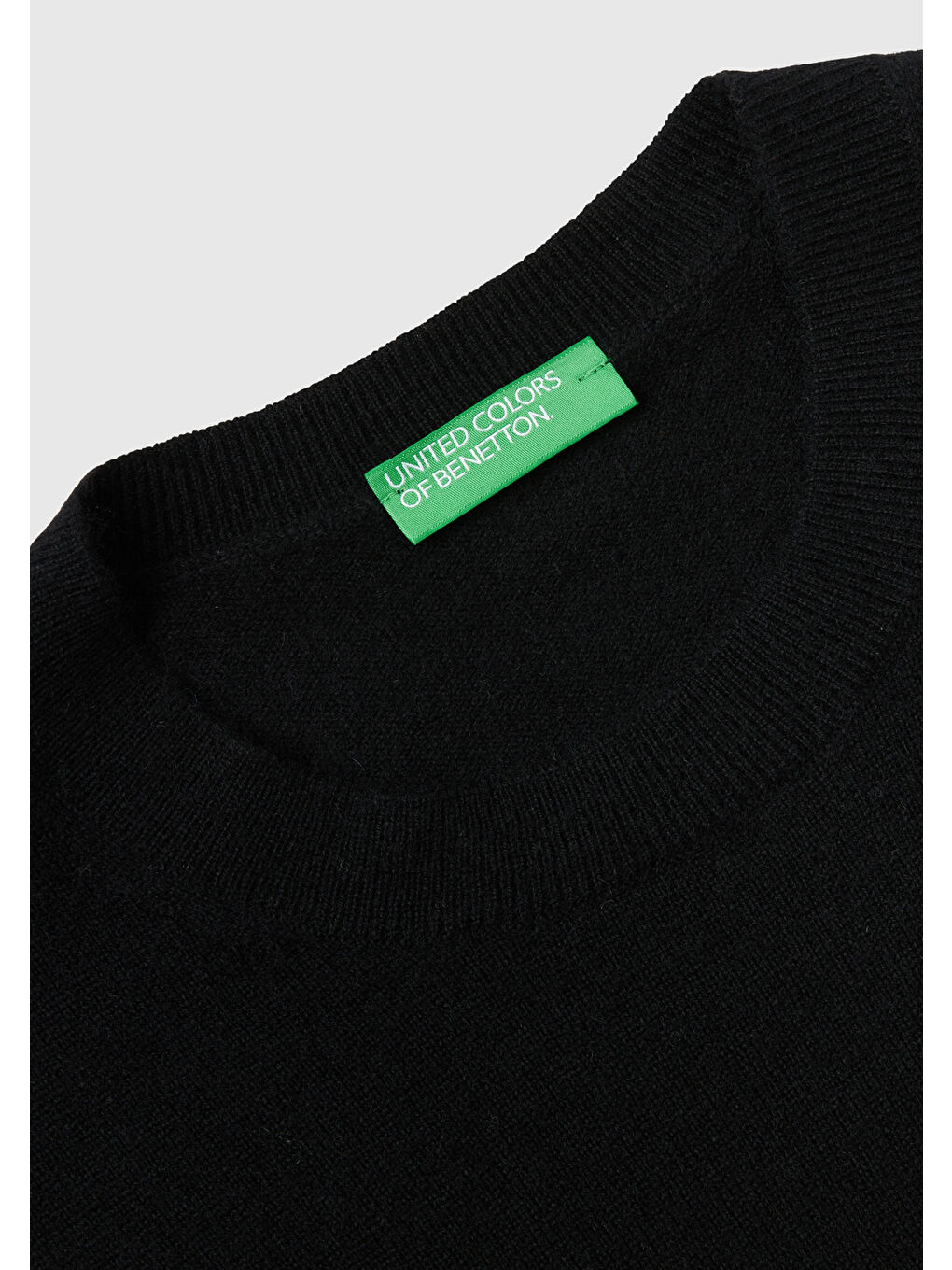 Erkek Siyah %100 Kaşmir Kazak-5